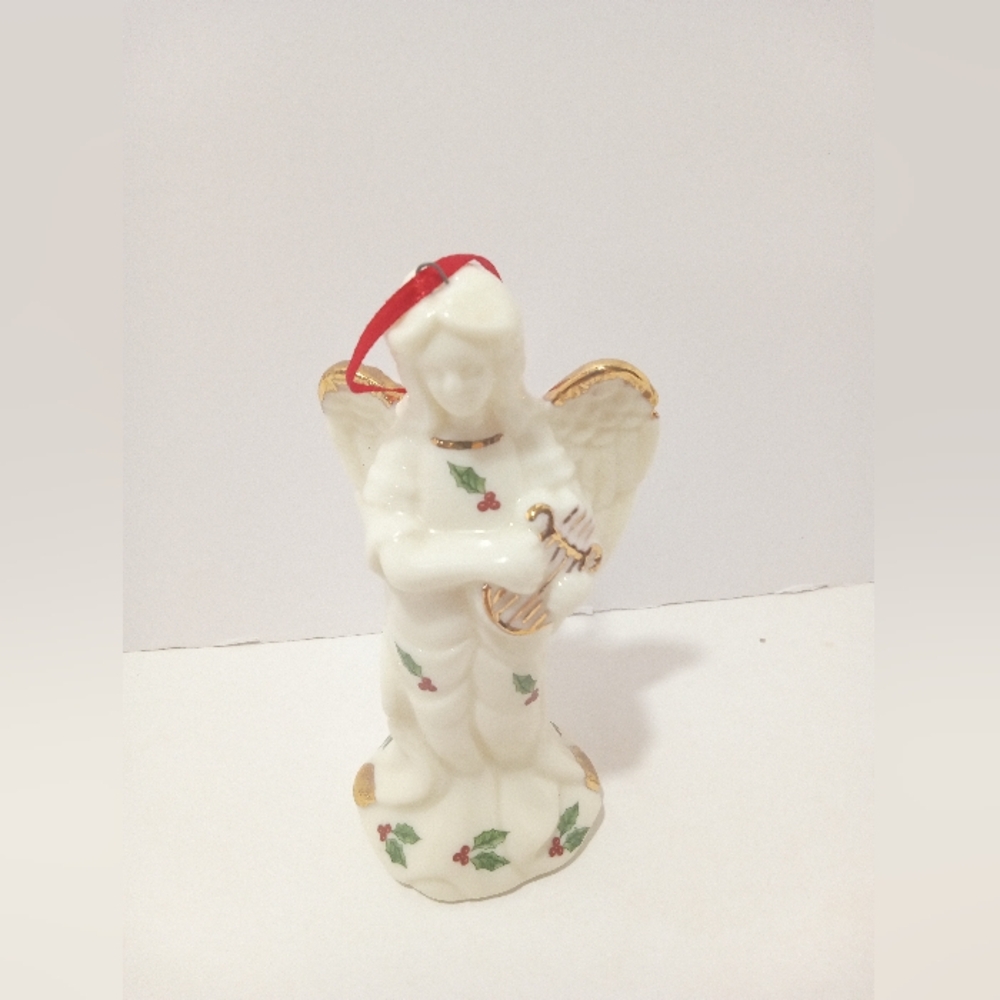 Baum Brothers Holly Berry Christmas Angel Ornament Formalities